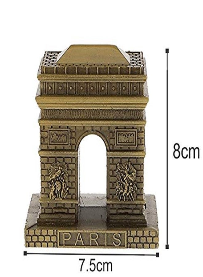 AUGEN Antique Finish Triumphal Arch 8cm Souvenir Metal Miniature Statue (6751L) - Image 4